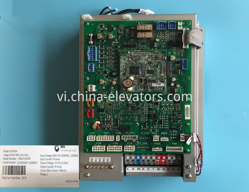 OTIS Elevator OVFR04 Inverter HBA21305W1